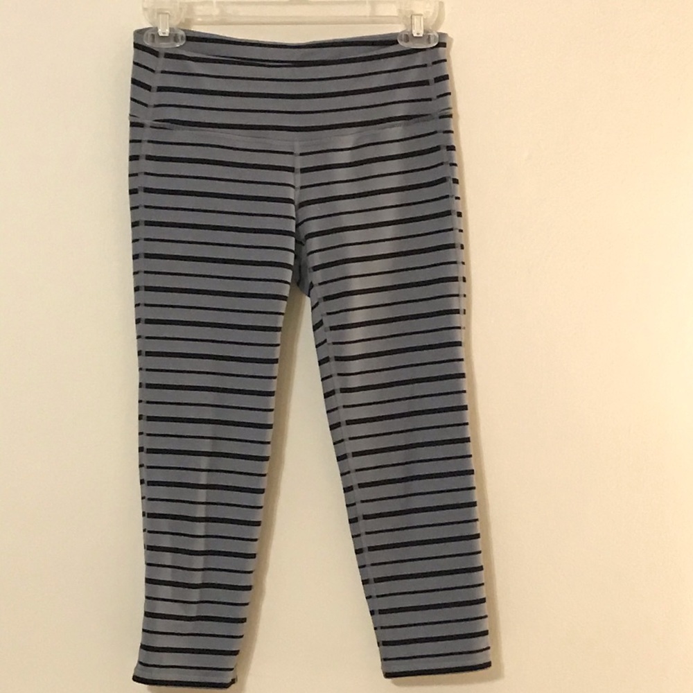 recycled Athleta striped leggings